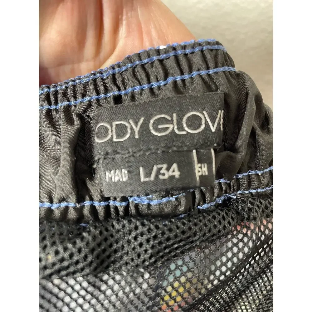 Body Glove Swim Trunks Bright US Flag Vapor La Concha Board Short Mens Large 34